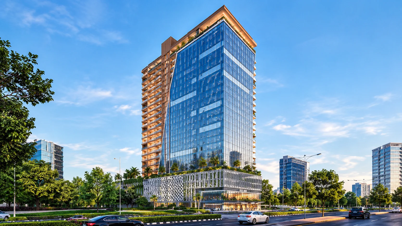 Qualcon The Altitude Nerul MIDC – office spaces